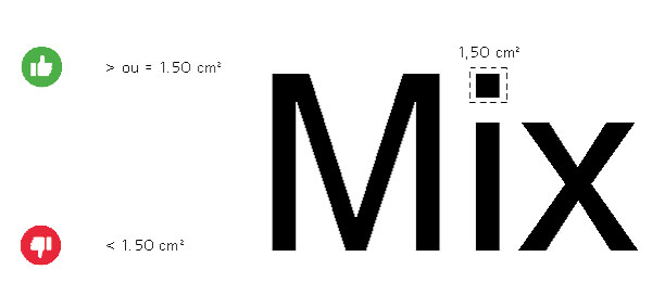 lettres formes découpées effet relief sur-mesure taille petit éléments 